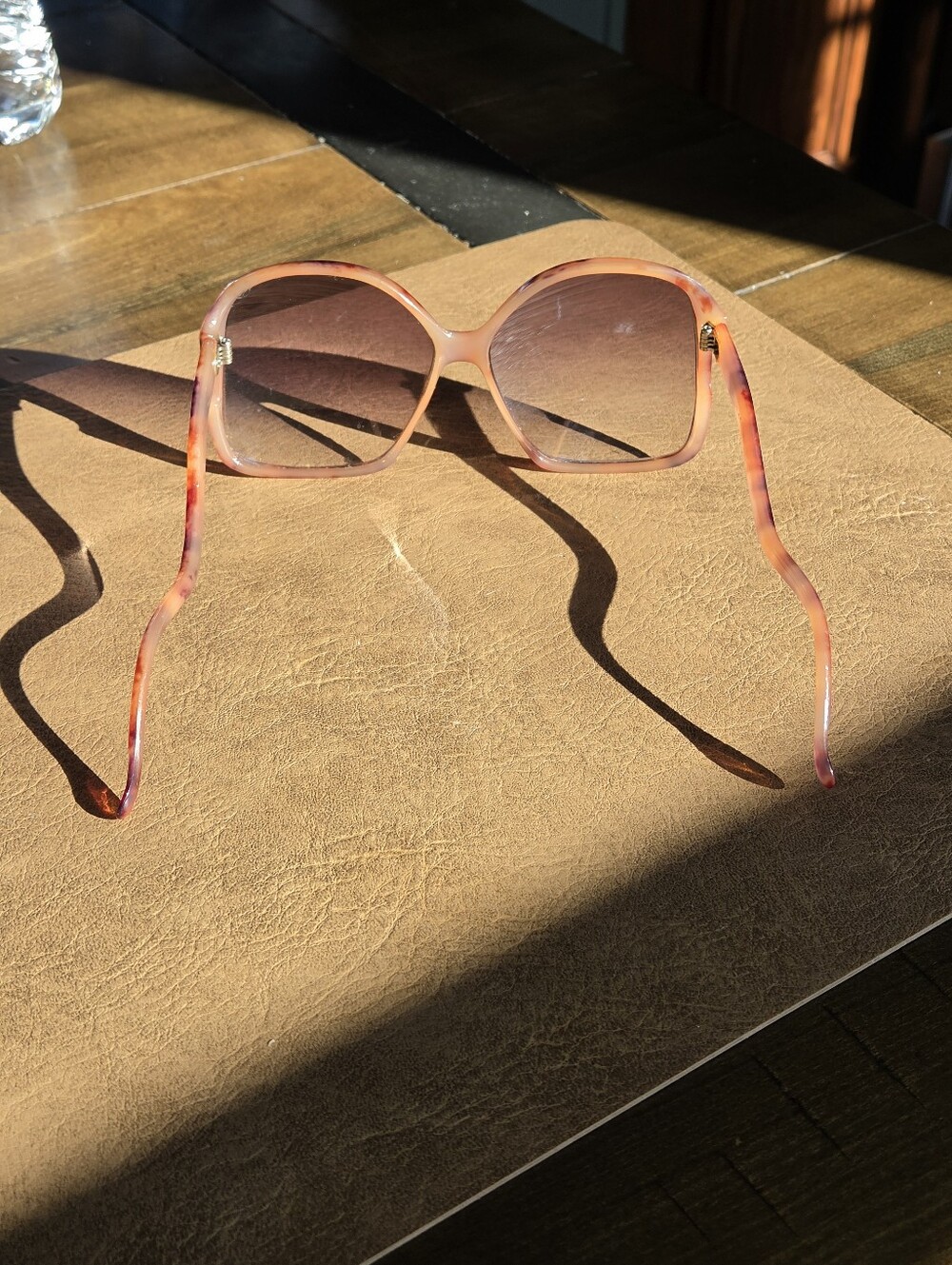 Vintage 1970s Oversized Tortoiseshell Sunglasses Made in Japan 481 - Picture 7 of 13